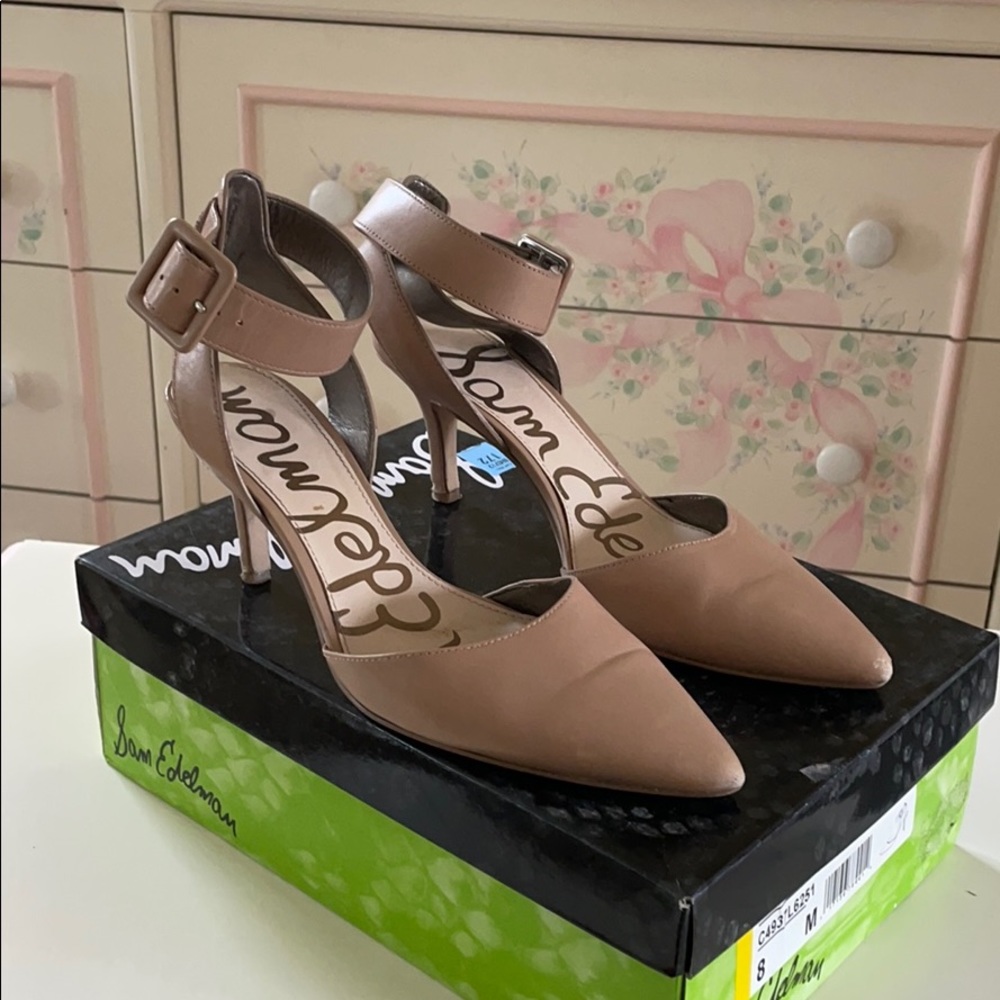 Sam Edelman Okala Nude Heels